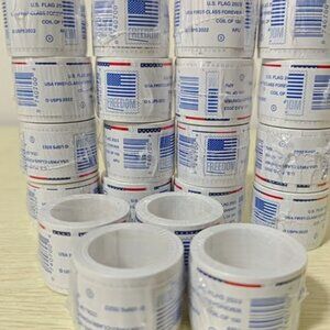 20 Roll of postage of 100 each issue 2023 Total 2000